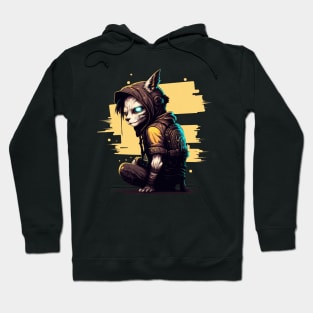 Cyber Cat Blackhat Hacker Hoodie